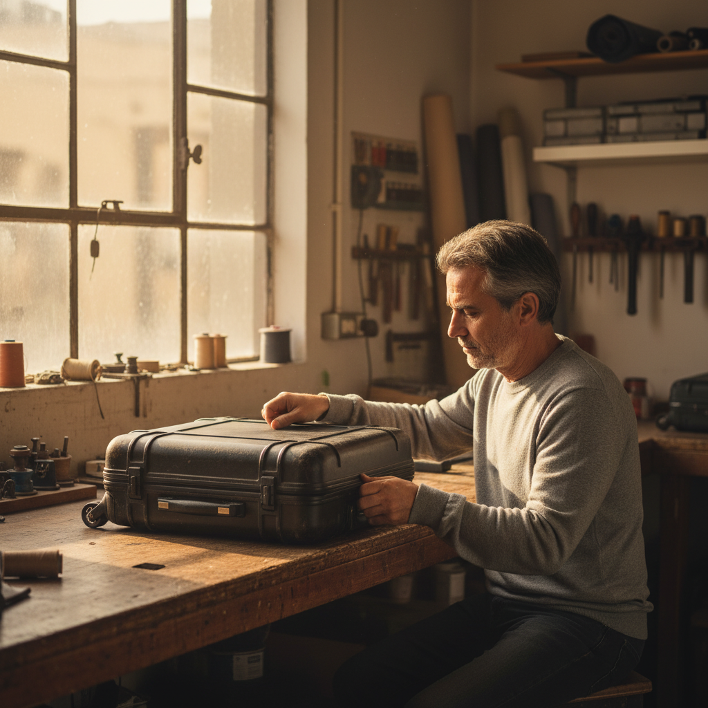 Founder portrait at workshop